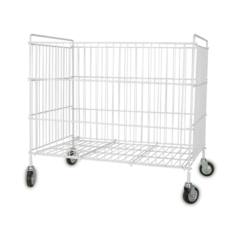 Chariot à Linge Grillagé80-51-72cm Chariot pliable Medium