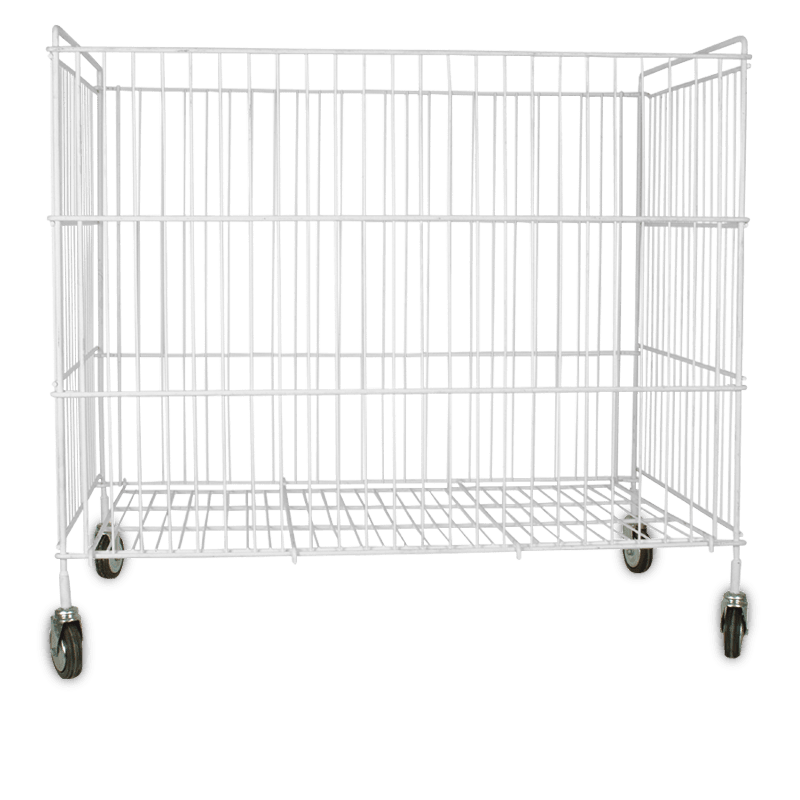 Chariot à Linge Grillagé94-62-70cm Chariot pliable Large